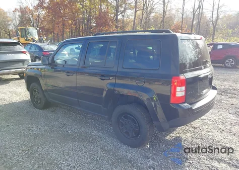 2012 Jeep Patriot Sport из США, поврежденный, VIN 1C4NJRBB3CD514198